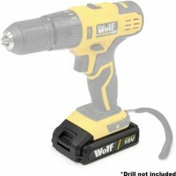 Wolf 18V Li-Ion 1.5Ah Battery -Wolf Shop 13206712 3