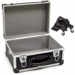Wolf 320mm Black Aluminium Storage Case