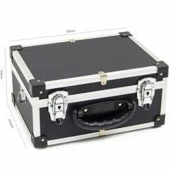 Wolf 320mm Black Aluminium Storage Case -Wolf Shop 14677093 4