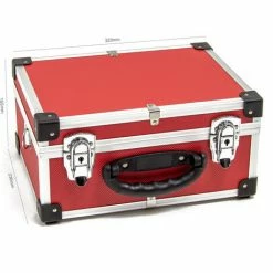 Wolf 320mm Red Aluminium Storage Case -Wolf Shop 14677095 5