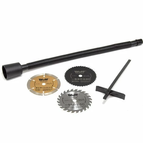 Wolf 89mm Plunge Saw 705w With Sure Grip 2 Wolf 89mm Plunge Saw 705w With Sure Grip - Image 2