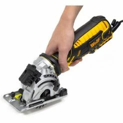 Wolf 89mm Plunge Saw 705w With Sure Grip 7 Wolf 89mm Plunge Saw 705w With Sure Grip -Wolf Shop 9284005 3