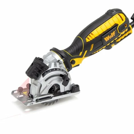 Wolf 89mm Plunge Saw 705w With Sure Grip 5 Wolf 89mm Plunge Saw 705w With Sure Grip - Image 5