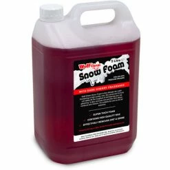 Wolf Chem 5L Snow Foam Wax & Shampoo With Cherry Fragrance Car Valet