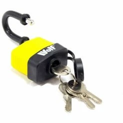 Wolf 40mm Heavy Duty Padlock - Pack Of 3 -Wolf Shop 9579556 3